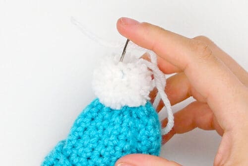 Crochet Hat Ornament