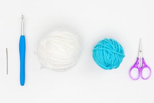 Crochet Hat Ornament Supplies
