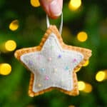 DIY Felt Cookie Ornaments