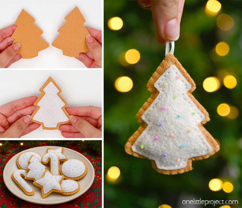 How to Make Felt Cookies DIY felt cookies