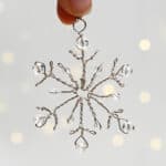 How to Make Wire Snowflakes