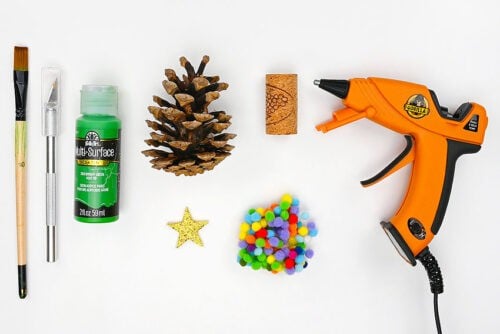 Pine Cone Christmas Tree Supplies