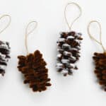 Pine Cone Craft Pipe Cleaners