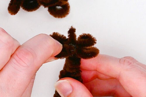 Pipe Cleaner Pine Cones