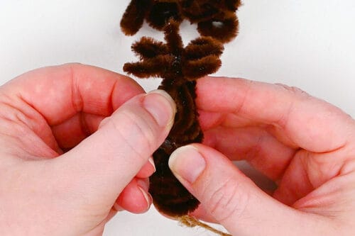 Pipe Cleaner Pine Cones