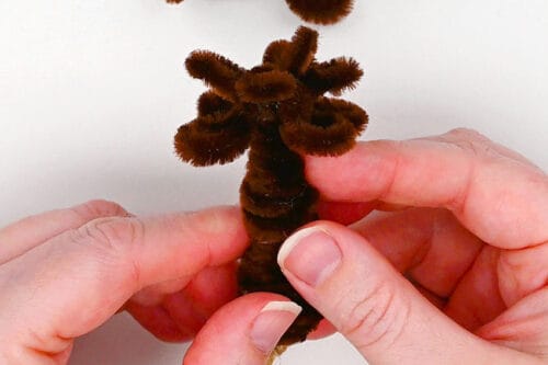 Pipe Cleaner Pine Cones