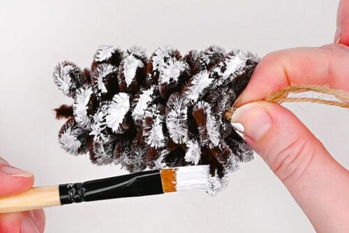 Pipe Cleaner Pine Cones