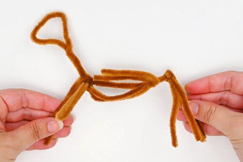 Pipe Cleaner Reindeer