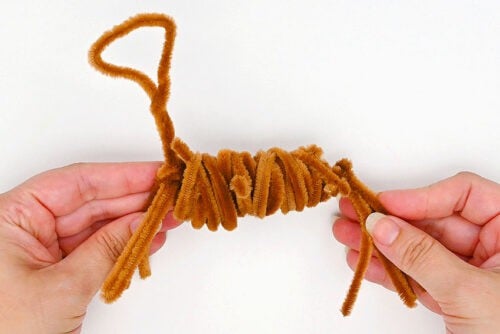 Pipe Cleaner Reindeer