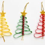 Ribbon Christmas Tree Decorations