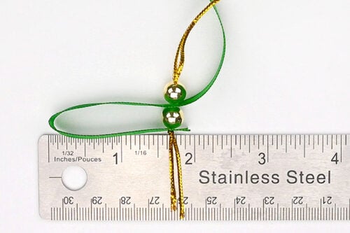 Ribbon Christmas Tree Ornament