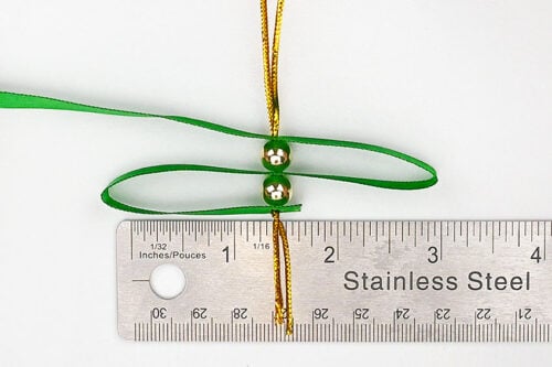 Ribbon Christmas Tree Ornament