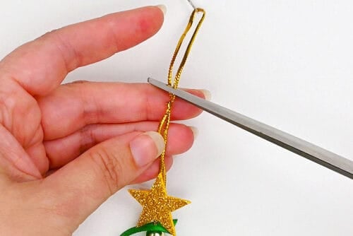 Ribbon Christmas Tree Ornament
