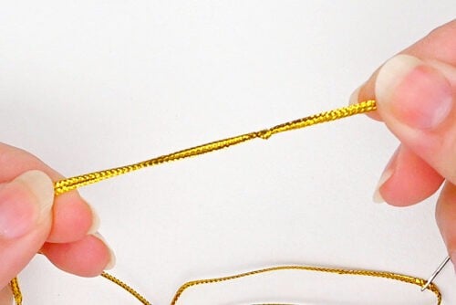 Ribbon Christmas Tree Ornament