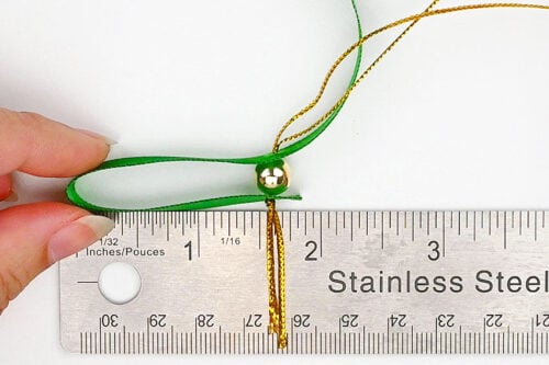 Ribbon Christmas Tree Ornament