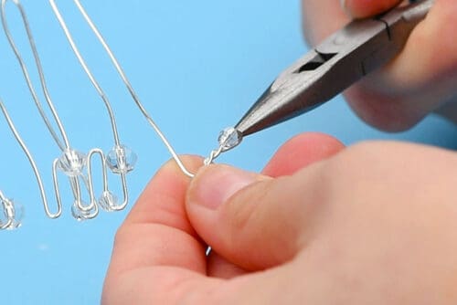 Wire Wrapped Snowflake