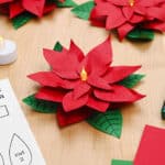 DIY Poinsettia Tea Light Tutorial