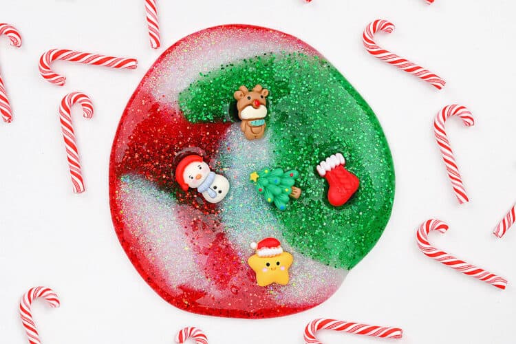 Glitter Christmas Slime