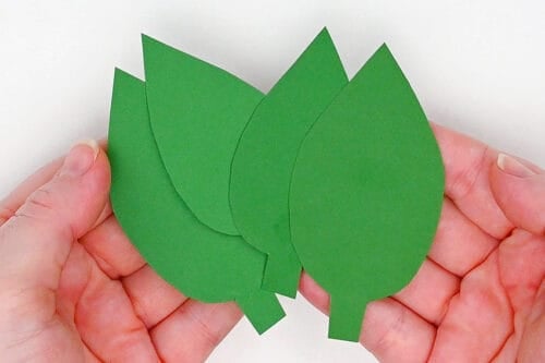 Paper Poinsettia Tea Light