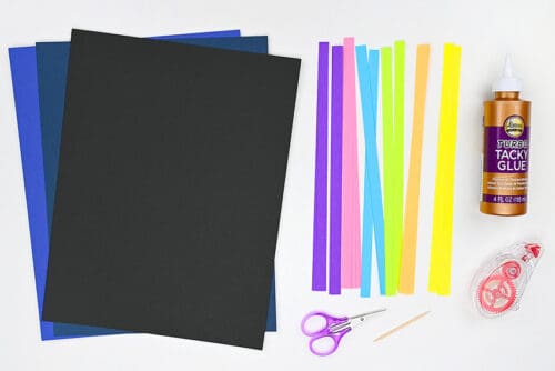 Paper Quilling Fireworks Supplies