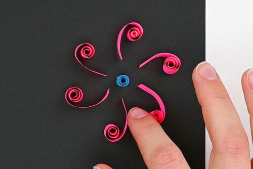 Paper Quilling Fireworks