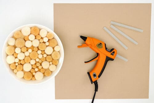 Pom Pom Christmas Tree Supplies