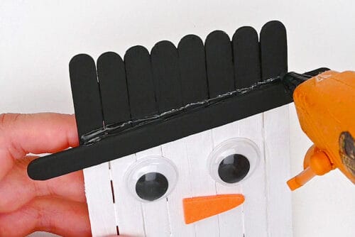 Popsicle Stick Snowman