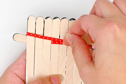 Popsicle Stick Snowman