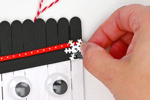 Popsicle Stick Snowman