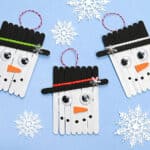 Snowman Christmas Ornament Craft