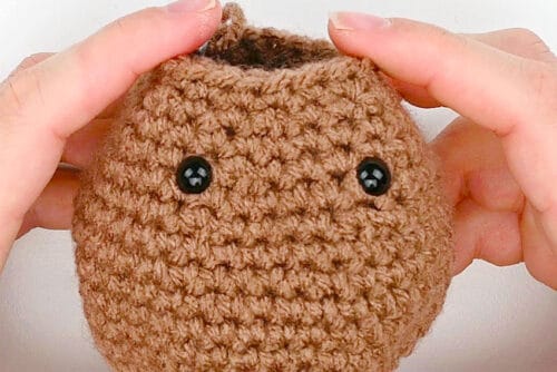 Crochet Groundhog