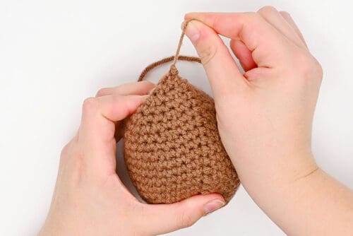 Crochet Groundhog