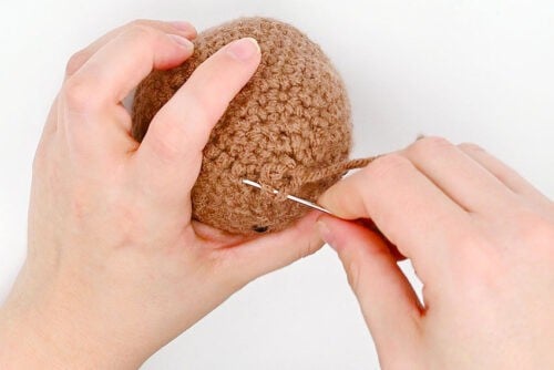 Crochet Groundhog