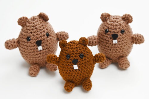 Crochet Groundhog