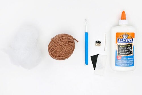 Crochet Groundhog Supplies