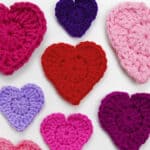 Crochet Heart Pattern Free