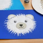 Cute Polar Bear Painting