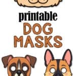 Dog Mask Printable Free
