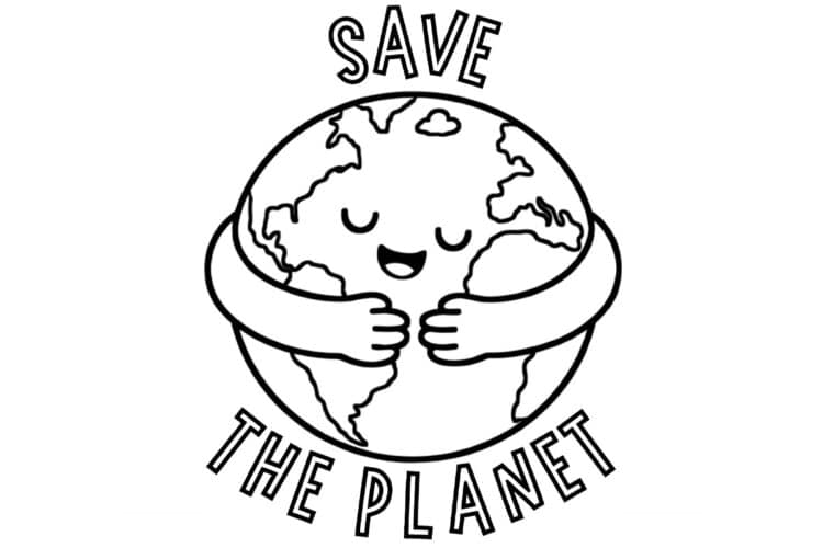 Earth Day Coloring Pages Free printable Earth Day coloring sheets