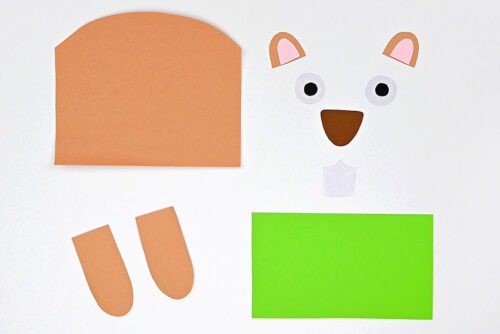 Groundhog Paper Bag Puppet