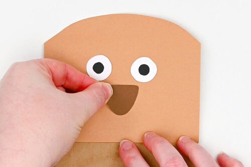 Groundhog Paper Bag Puppet