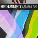 Northern lights craft for kids