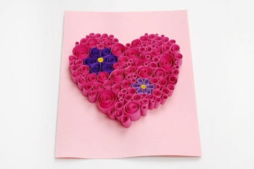 Paper Quilling Heart Cards