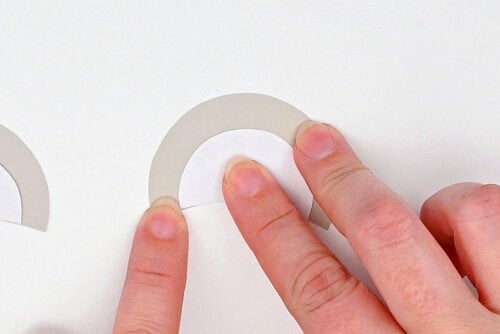 Paper Roll Polar Bear Painting