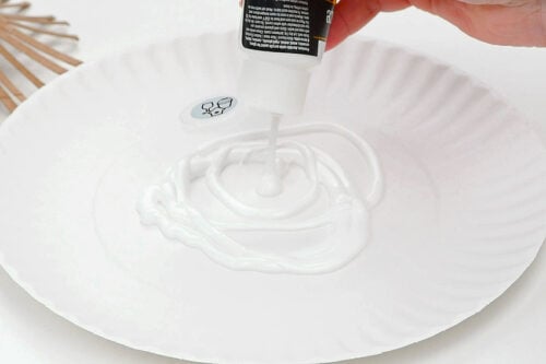 Paper Roll Polar Bear Painting