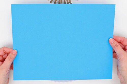 Paper Roll Polar Bear Painting