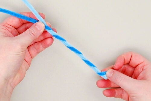 Pipe Cleaner Snowman