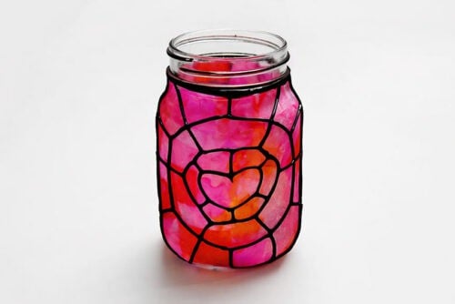 Valentine Mason Jars