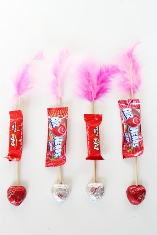 Easy Valentine's Day Crafts - Valentine's Day Candy Arrows Easy Valentine's Day Crafts - Valentine's Day Candy Arrows