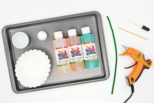 Coffee Filter Tulips Supplies